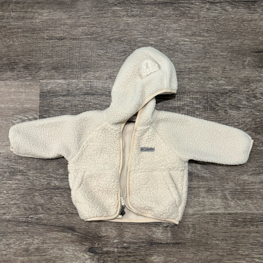 Columbia baby bear hooded jacket